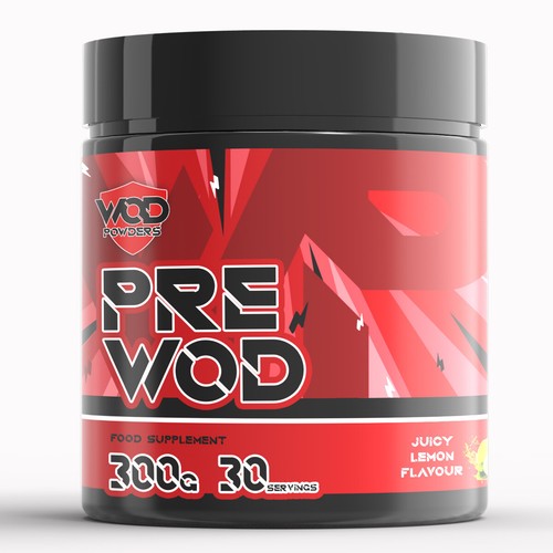 Wod powders pre - pre,