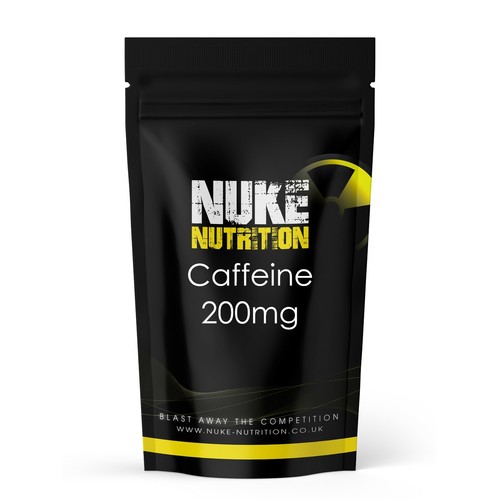 Caffeine tablets 200mg pre - caffeine,