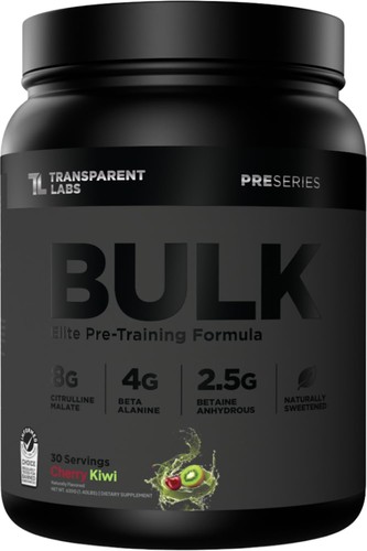 Transparent labs bulk black - bulk,