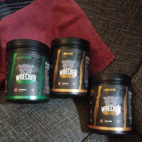 Pre workout powder huge - pre,
