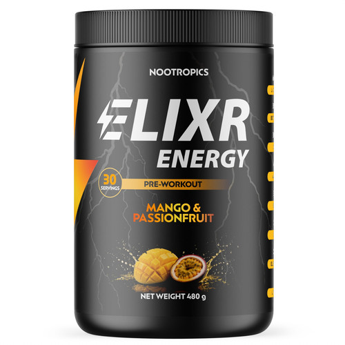 Elixr energy pre workout - elixr,