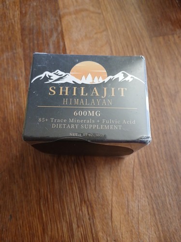 Shilajit himalayan 600mg - shilajit,